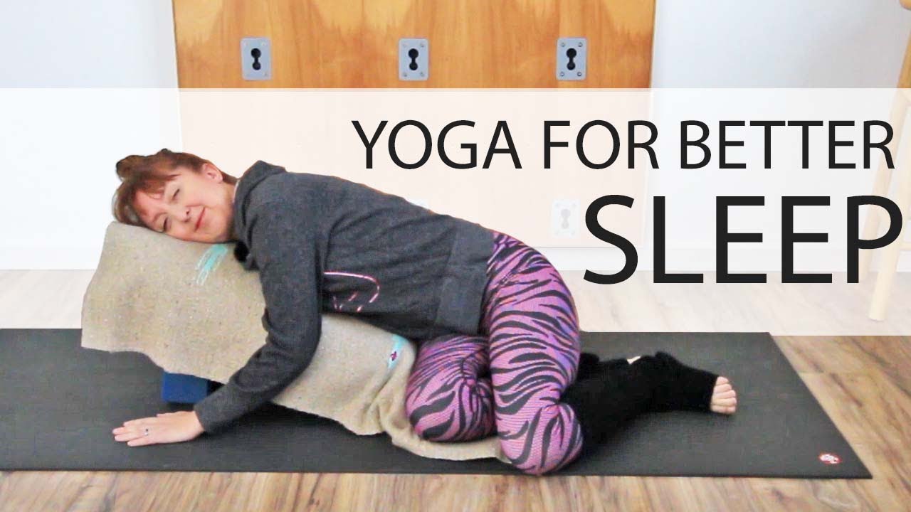 Yoga for Sleep: 5 Easy Bedtime Yoga Positions, a form of Sleep Meditation